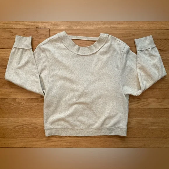 🤍 Pilcro Ryanne crossback sweatshirt - Picture 3 of 9